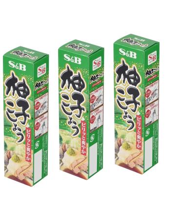 Yuzu Kosho Yuzu Citrus & Green Pepper P te assaisonnement japonais 3 x 40 g