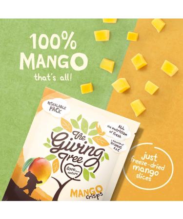  Giving Tree Giving Tree Ventures 6 x Mango Crisps 18g - Buy Online on GoSupps.com