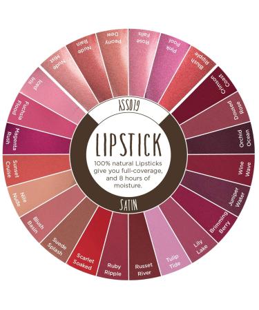 Burt's Bees 100% Natural Moisturizing Lipstick in Fuchsia Flood - 1 Count - Buy Online on GoSupps.com