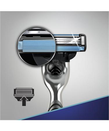 Gillette Mach3 Razor | Stronger Than Steel Blades | Buy Online - Buy Online on GoSupps.com