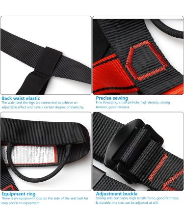 Buy Eunewr Climbing Belt for Kids & Adults - Safe Half Climbing Straps for Mountaineering & Tree Climbing - 800kg Load Capacity - Buy Online on GoSupps.com