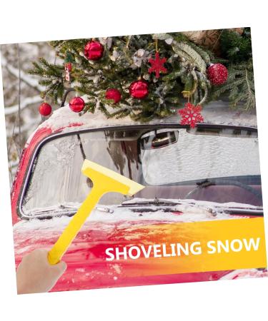 FRCOLOR 3pcs Snow Scraper Set - Car Deicer Water Key Ice Scraper & Violin Bow Clip for Windshield - Essential Winter Tools for International Shipping - Buy Online on GoSupps.com