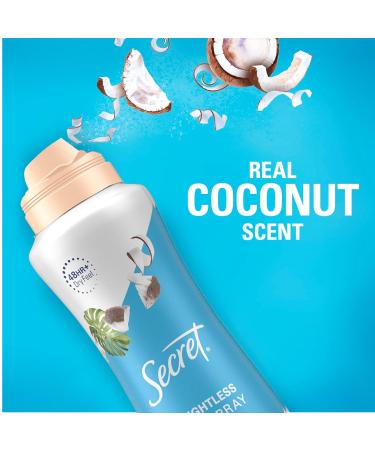 Secret Dry Spray Antiperspirant Deodorant Nurturing Coconut and Argan Oil 4.1 oz (Pack of 3) Nurturing Coconut & Argan Oil 4.1 Ounce (Pack of 3) - Buy Online on GoSupps.com