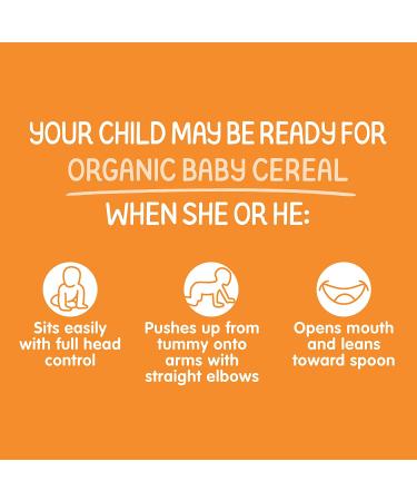 Happy Baby Organics Clearly Crafted Baby Cereal - Oats & Quinoa 7oz | Organic Baby Food - Buy Online on GoSupps.com