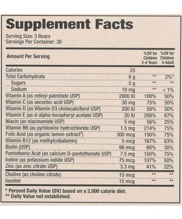 Hero Nutritional Yummi Bears Organics Complete Multi - Strawberry, Orange & Pineapple, 90 Gummies - Buy Online on GoSupps.com