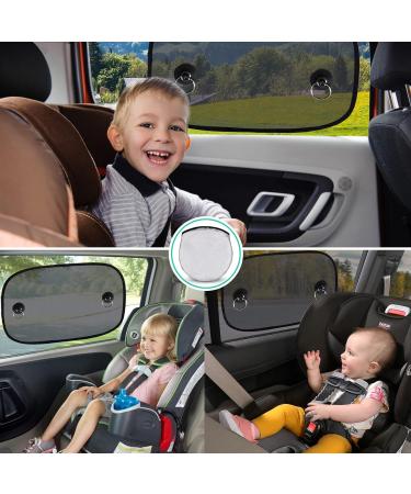 Buy Lewonpo Car Baby Sun Visor - UV Protection & Suction Cups (2 Pack) | Universal Side Window Sun Protection - Buy Online on GoSupps.com