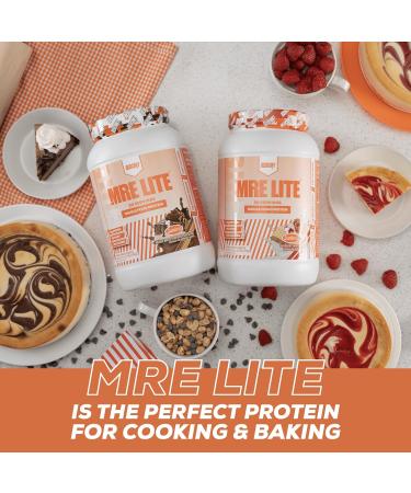 REDCON1 MRE LITE Whole Food Protein Powder | 24g Protein 4g Carbs 130 Calories No Added Sugar | No Whey Protein Bloat Free Easy Digesting Protein Powder | 30 Servings (Peanut Butter Chocolate Cheesecake) - Buy Online on GoSupps.com