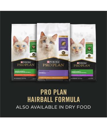 Purina Pro Plan Hairball Wet Cat Food Chicken Entree - 85 g Can (24 Pack) - Buy Online on GoSupps.com
