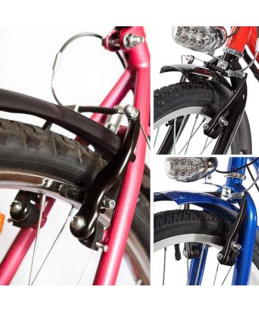 Riakrum 2 Sets V-type Bike Brakes with Braking Cables - Mountain Bike Brake Kit - Buy Online on GoSupps.com