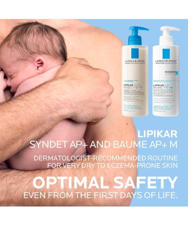 La Roche-Posay Body Wash Lipikar Syndet AP+ Anti-Itch Body Wash For Eczema-prone Skin with Shea Butter & Niacinamide Fragrance Free Suitable for Sensitive Skin 400ml 400mL Pack of 1 - Buy Online on GoSupps.com