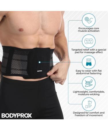 Bodyprox Breathable Back Brace - Ultimate Back Support for Men & Women (XX-Large) - International Shipping Available - Buy Online on GoSupps.com