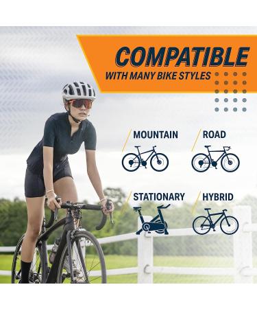 Bikeroo Memory Foam Bike Seat - Comfortable Saddle for Men and Women - Compatible with Peloton, Stationary, Mountain, Road, & Exercise Bikes - Sport Foam Cushion for Enhanced Comfort - Buy Online on GoSupps.com