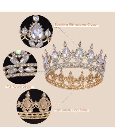 Crystal Princess Crown for Little Girls - Birthday, Prom, Costume Party - Queen Rhinestone Tiara - Buy Online on GoSupps.com