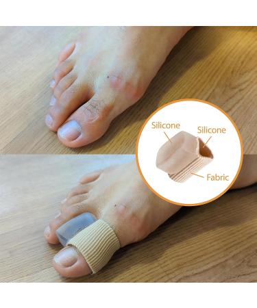 FeetCare Toe Spreader & Bunion Corrector - Soft Gel Toe Sleeve for Bunion Protection & Corn Relief | Valgus Correction & Callus Cushioning | Singaporean Product - Buy Online on GoSupps.com
