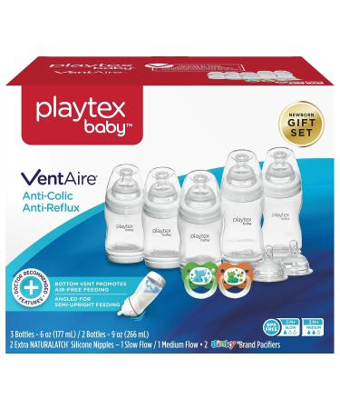 Playtex Baby VentAire Newborn Gift Set - Anti-Colic Feeding Essentials for Your Growing Baby - Buy Online on GoSupps.com