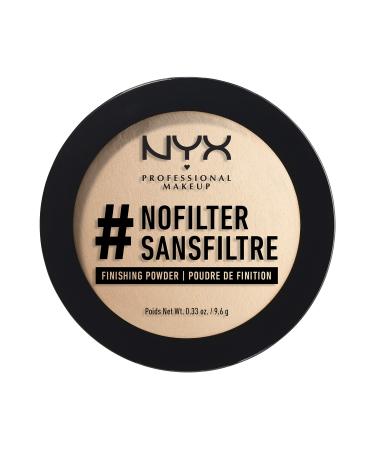 NYX PROFESSIONAL MAKEUP NoFilter Finishing Powder  Pressed Setting Powder - Porcelain