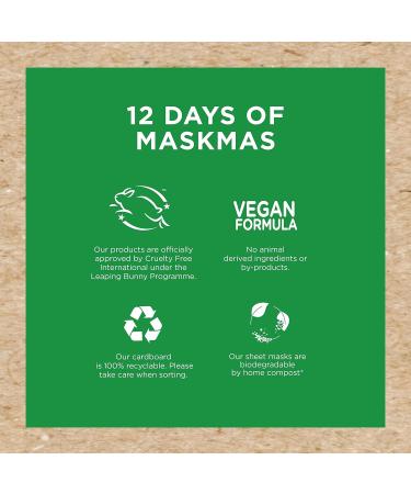 Garnier 12 Days Of Maskmas Advent Calendar Sheet Mask Collection Of Face Eyes and Lip Masks Perfect Beauty Gift Set and Christmas Advent Calendar - Buy Online on GoSupps.com