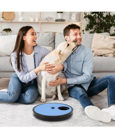 Beowanzk Multifunctional Dog Nail Scratchboard with 6-Compartment Food Storage - Blue - Buy Online on GoSupps.com