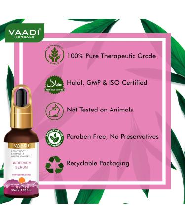 Buy Underarm Serum with Peony Root Extract & Green Seaweed - 30ml | Best International Shipping - Buy Online on GoSupps.com