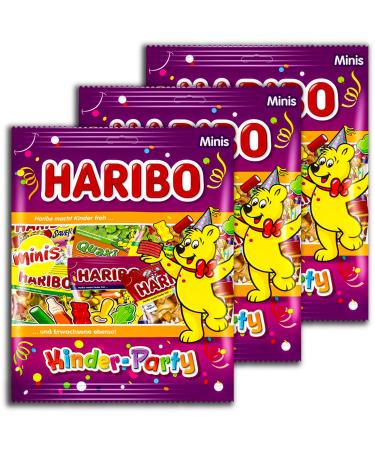 topDeal Haribo Mini XXL Party Bags for Children (3 x 250g)