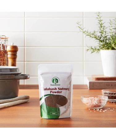 KOPABANA Calabash Nutmeg Powder 4OZ - Authentic Spice for Culinary Delights - Buy Online on GoSupps.com