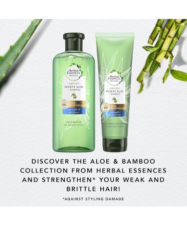 Herbal Essences Bio Renew Aloe & Bamboo Strengthening Shampoo - 380ml - Buy Online on GoSupps.com