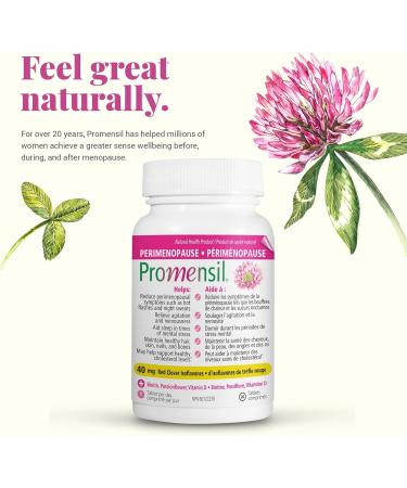NEW Promensil Perimenopause | Women s Natural Perimenopause Supplement| Hormone-Free Multi-Symptom Relief | Reduces Hot Flashes & Night Sweats | Relieves Agitation & Nervousness | Healthy Hair Skin and Nails | One-A-Day | 30 Tablets - Buy Online on GoSupps.com