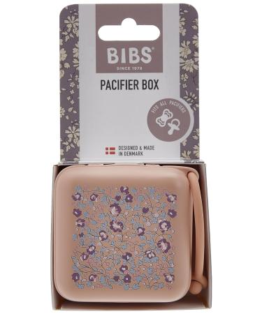BIBS X Liberty Eloise Blush Pacifier Box | 100% BPA Free | Sterilizer for Pacifiers | Made in Denmark - International Shipping - Buy Online on GoSupps.com