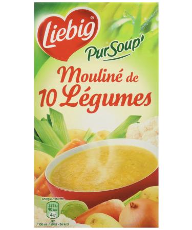 Liebig 10 vegetable puree - 1L brick