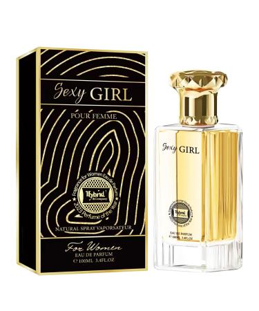 Hybrid & Company Sexy Girl Pour Femme Eau De Parfum Pour Femme Natural Spray Vaporisateur 100ML 3.4FL.OZ