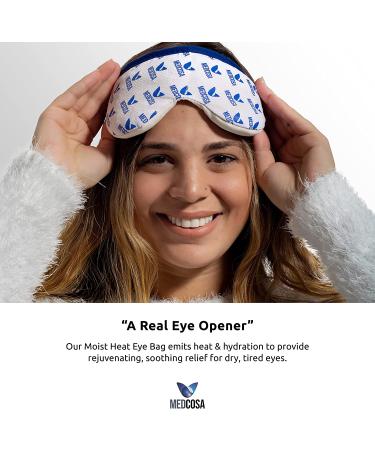 Medcosa Moist Heat Eye Bag - Soothing Heated Eye Mask for Dry Eyes & Migraines - Buy Online on GoSupps.com