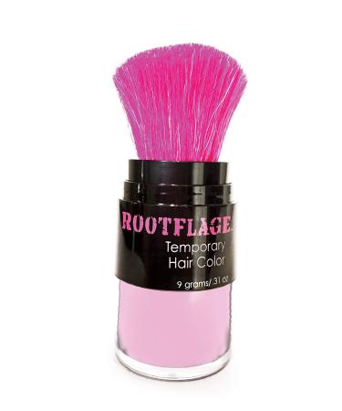 Temporary Pink Hair Dye- Hair Color- Root Touch Up and All Over Hair Color Powder- For Light Hair Only- Cotton Candy Pink