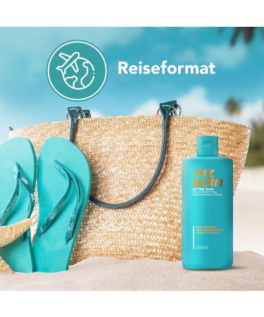 PIZ BUIN After Sun Tan Intensifier Lotion 200 ml - Fast-Absorbing Tanning Accelerator & 24h Moisture for Glowing Skin - Buy Online on GoSupps.com