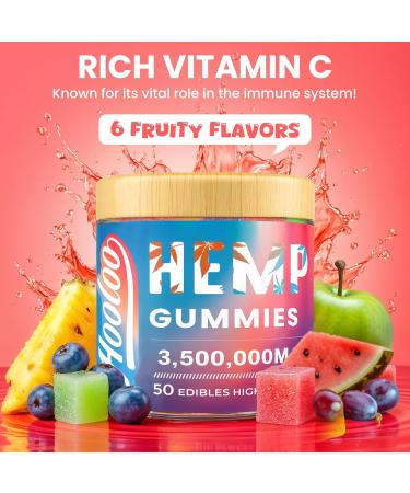 HOOLOO Hemp Gummies - Viatamins - Buy Online on GoSupps.com