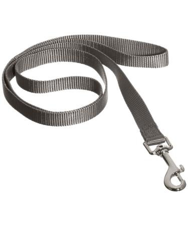 Nobby leash Classic mouse grey L: 120 cm W: 20 mm 1 piece grey width 20 mm