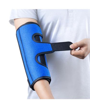 Ellenbow rail for cubital tunnel syndrome nerve Ulnari's elbow rail bandage for women and men arm rail for left and right elbow bandage with integrated 3 support plates -s/m - Buy Online on GoSupps.com