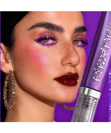 Glitter Mascara 5g Anti-Smear Balm | Waterproof Anti-Smear for Dates Parties Weddings Concerts Shows and Swimming - Buy Online on GoSupps.com