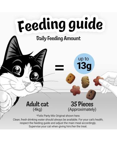 Felix Goody Bag Cat Treats Mixed Grill 60g Pack of 8 - Buy Online on GoSupps.com