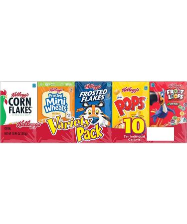 Kellogg's Assorted Variety Pack - 12 Count, 120 Boxes | Shop Now - Buy Online on GoSupps.com