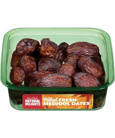 Bard Valley Natural Delights Medjool Dates Pitted - 100% Organic and Ready to Eat - Buy Online on GoSupps.com