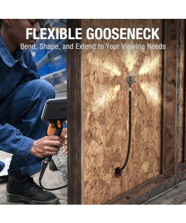 Bidirectional Arthroscope 4.5 Inch IPS Screen Articular Probe Industrial Endoscope with Bright LED 1.55m Probe 8.5mm Lens for Industrial Machinery Maintenance Inspection - Buy Online on GoSupps.com