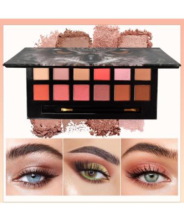 Nivofu 12 Shade Eyeshadow Palette Eyes Nude Eyeshadow Palette Highly Pigmented Cool Toned Shimmer Matte Colours For Professional Everyday Neutral Natural Looks Eye Shadow Makeup Palette With Mirror - Buy Online on GoSupps.com
