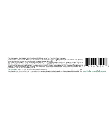 Mario Badescu Dermonectin Eye Cream 0.5 oz | Peptide & Cocoa Butter Formula for Bright Eyes | All Skin Types - Buy Online on GoSupps.com