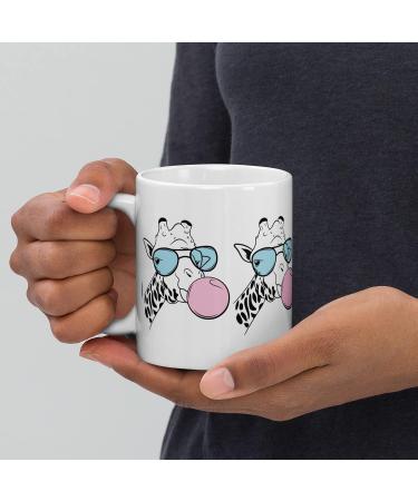 Giraffe Ceramic Mug Fun Chewing Gum Ceramic Coffee Mug - Buy Online on GoSupps.com