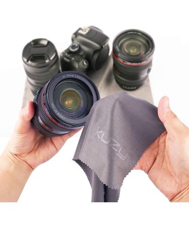 Kuzy Microfiber Cleaning Cloth 3pc Set for Electronics - MacBook Screen Cleaner & Keyboard Cover Cloth - Glasses & Eyeglass Cleaning Cloth - 13-16 inch Pro & Air Models - Buy Online on GoSupps.com