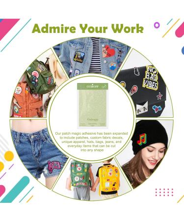 Patch Magic Adhesive Kit - Freestyle Double-Sided Patch Adhesive for Boy/Girl Scouts - 1-Pack for Decals on Fabric, Clothes, Hats, Bags, Jeans - Buy Online on GoSupps.com