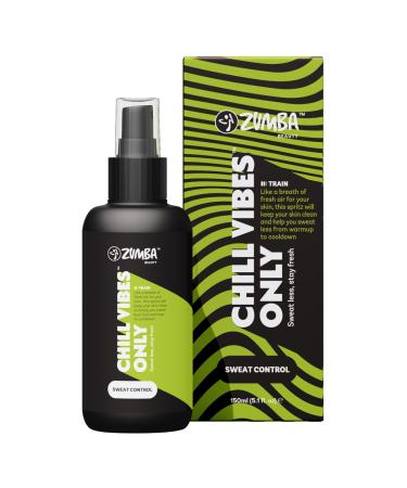 ZUMBA Sweat Control - 5.1 Fl Oz - Post-work Antiperspirant Spray for Face - Sweat Less Body Antiperspirant Spray For Women & Men - No Stain Cruelty Free SLS & SLES Free