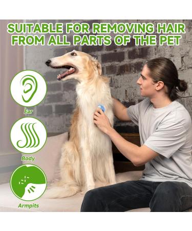 2-Piece Cat Hair Remover & Knot Comb Set - Pet Massage Tool for Long-Haired Cats & Dogs | Essential Grooming Kit - Buy Online on GoSupps.com