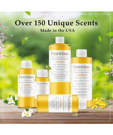 Gardenia Fragrance Oil 4 fl. oz | Scented Oil for Soap Candles Bath Bombs & More - Aromatherapy & DIY Crafts - Buy Online on GoSupps.com