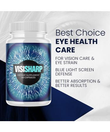 Visisharp Advanced Eye Health Formula (5 Pack) - Support for Healthy Eyes - Buy Online on GoSupps.com